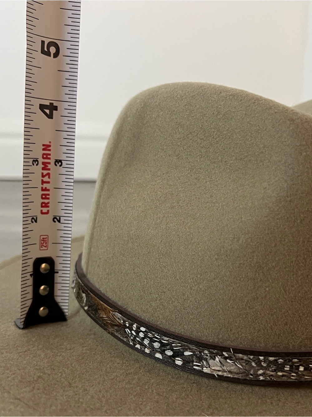 Stetson x Onward Reserve Crushable Wool Broadfield Hat/Fedora - Unisex- Large - Picture 11 of 13